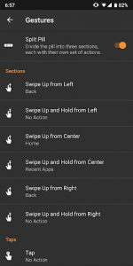 اسکرین شات برنامه Navigation Gestures - Swipe Gesture Controls! 5