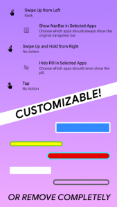 اسکرین شات برنامه Navigation Gestures - Swipe Gesture Controls! 4
