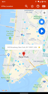 اسکرین شات برنامه VPNa - Fake GPS Location Go 1
