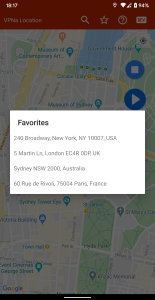 اسکرین شات 4 برنامه VPNa - Fake GPS Location Go