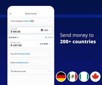 اسکرین شات 1 برنامه Xe Money Transfer & Converter