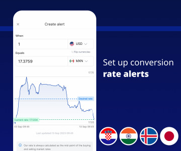 اسکرین شات 3 برنامه Xe Money Transfer & Converter