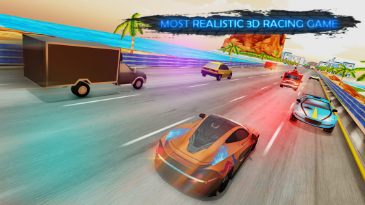 اسکرین شات بازی Lightning Cars Traffic Racing: No Limits 4