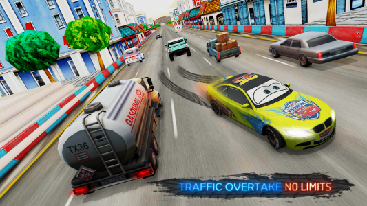 اسکرین شات بازی Lightning Cars Traffic Racing: No Limits 2