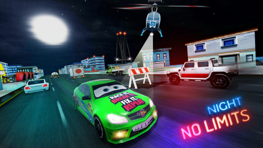 اسکرین شات بازی Lightning Cars Traffic Racing: No Limits 1