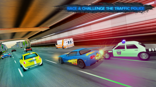 اسکرین شات بازی Lightning Cars Traffic Racing: No Limits 3