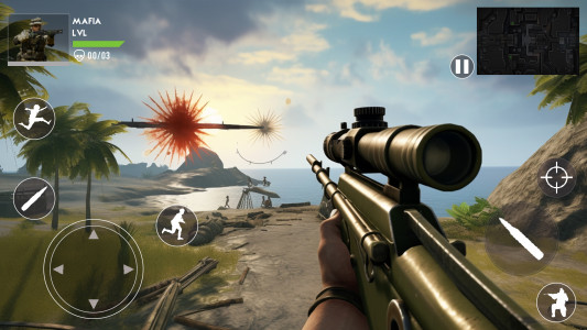 اسکرین شات بازی WW2 shooting games world war 2 5