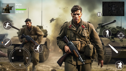 اسکرین شات بازی WW2 shooting games world war 2 7