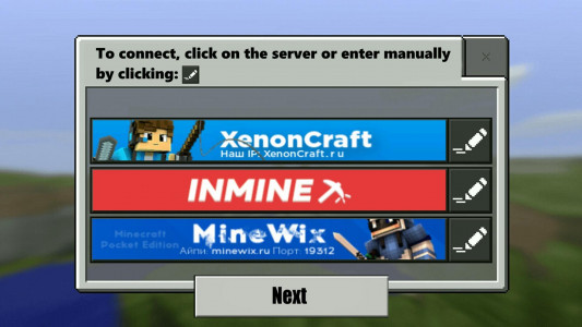 اسکرین شات برنامه Servers list for Minecraft PE 8