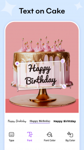 اسکرین شات برنامه Cake Frame | ویرایشگر عکس 3
