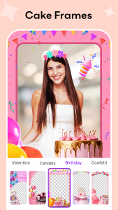 اسکرین شات برنامه Cake Frame | Photo Editor 1