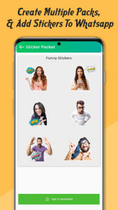 اسکرین شات برنامه Sticker Maker for WhatsApp – Memes Generator App 3
