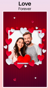 اسکرین شات برنامه True Love Photo Frames Editor 1