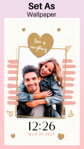 اسکرین شات برنامه True Love Photo Frames Editor 7