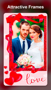اسکرین شات برنامه True Love Photo Frames Editor 2