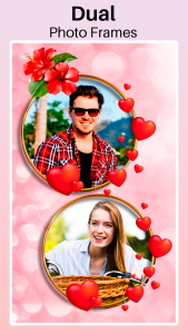 اسکرین شات برنامه True Love Photo Frames Editor 3