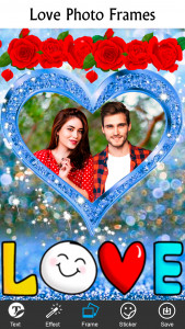 اسکرین شات برنامه Romantic Photo Blending Frames 1