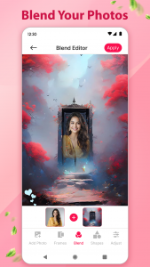 اسکرین شات برنامه Romantic Frames & Photo Editor 5