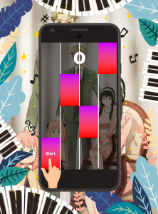 اسکرین شات بازی Piano Tiles Anime Spy X Family 3