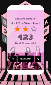 اسکرین شات بازی Blackpink Piano Tiles Game 6