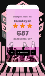 اسکرین شات بازی Blackpink Piano Tiles Game 4