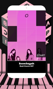 اسکرین شات بازی Blackpink Piano Tiles Game 5