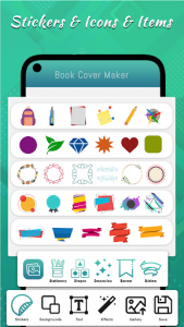 اسکرین شات برنامه Book Cover Maker Pro-Wattpad & eBooks,album cover 4