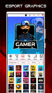 اسکرین شات برنامه Logo Esport Maker | Create Gaming Logo Maker 5
