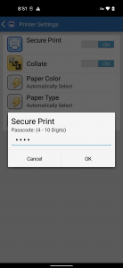 اسکرین شات برنامه Xerox Print Service Plugin 2