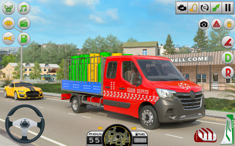 اسکرین شات بازی Cargo Truck Driving Games 3D 2