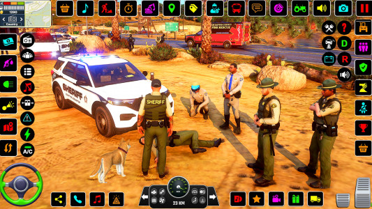 اسکرین شات بازی Police Car Game - Cop Games 3D 1