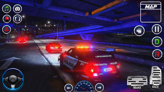 اسکرین شات 6 بازی Police Games 3D Car Driving
