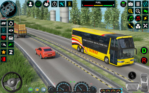 اسکرین شات بازی Modern Bus Transport Game 3D 1