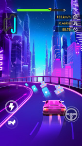 اسکرین شات بازی Beat Racing:Car&Music game 1