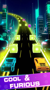 اسکرین شات بازی Beat Racing:Car&Music game 2