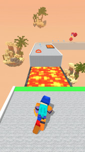 اسکرین شات بازی Hero Craft Runner 3