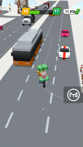 اسکرین شات 1 بازی Moto Go: Street Running Game