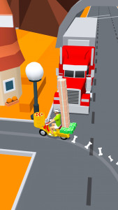 اسکرین شات 7 بازی Pizza Delivery Boy: Bike rush
