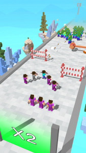 اسکرین شات بازی Hero Craft Run 3D 2