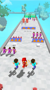 اسکرین شات بازی Hero Craft Run 3D 3