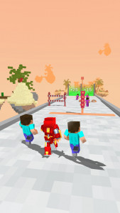 اسکرین شات بازی Hero Craft Run 3D 4