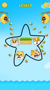 اسکرین شات 2 بازی Hero Clash: Save the Puppy