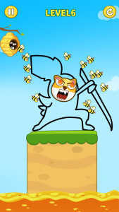 اسکرین شات 1 بازی Hero Clash: Save the Puppy