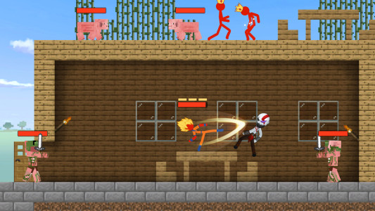 اسکرین شات 4 بازی Stick Combat: Craft War