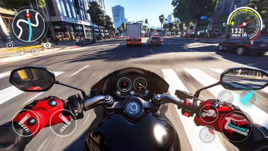 اسکرین شات بازی Moto Race Go 2