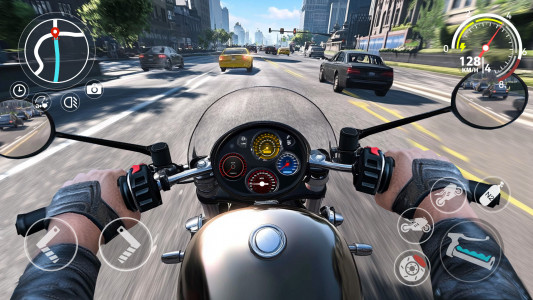 اسکرین شات بازی Moto Race Go 4