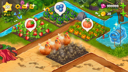 اسکرین شات بازی Island Hoppers: Jungle Farm 2