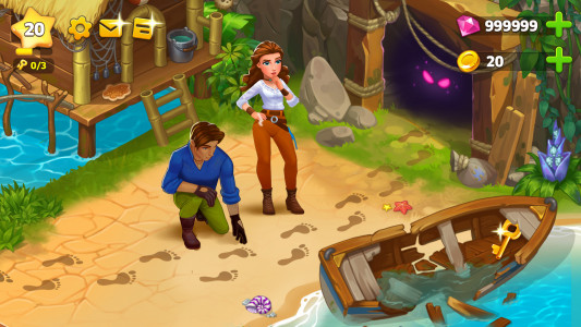 اسکرین شات بازی Island Hoppers: Jungle Farm 3
