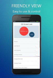 اسکرین شات برنامه Screen Lock - IPhone Style 2