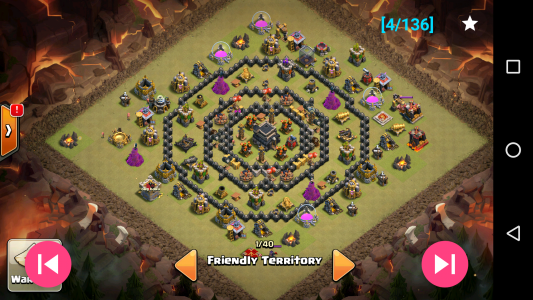 اسکرین شات بازی War layouts for Clash of Clans 2